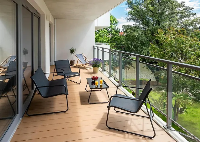 公寓 Apartamenty-wroc River Point *